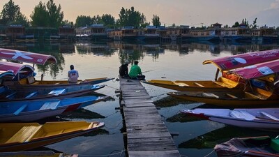 On the morning of May 10, a missile-like object landed deep inside Dal Lake, a major tourist attraction in Srinagar, after loud explosions rocked the city. (AP/Representational Image) On the morning of May 10, a missile-like object landed deep inside Dal Lake, a major tourist attraction in Srinagar, after loud explosions rocked the city. (AP/Representational Image)