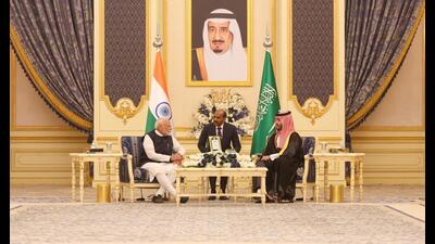 India’s carefully cultivated strategic partnership with Saudi Arabia, a leading energy supplier and significant investor, is unlikely to be discarded (PIB) India’s carefully cultivated strategic partnership with Saudi Arabia, a leading energy supplier and significant investor, is unlikely to be discarded (PIB)