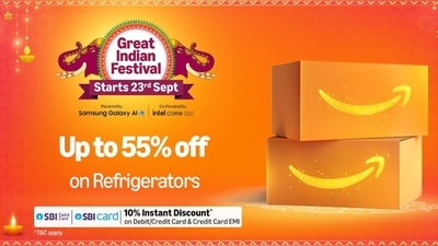 Amazon Great Indian Festival Prime members deals are now Live! Huge discounts on refrigerators. (Amazon) Amazon Great Indian Festival Prime members deals are now Live! Huge discounts on refrigerators. (Amazon)