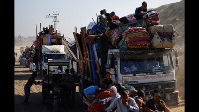 The Israeli army is hell bent on exiling two million Palestinian residents. Where will they go? (REUTERS)