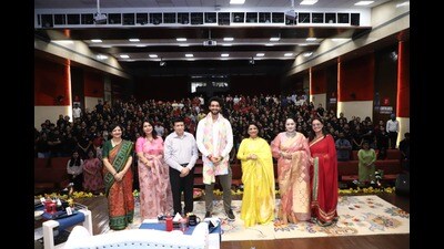 The orientation, designed in an alignment with the UGC’s Deeksharambh Student Induction Programme, introduced students to Chitkara University’s ethos, academic culture, and commitment to preparing future-ready educators. (HT Photo) The orientation, designed in an alignment with the UGC’s Deeksharambh Student Induction Programme, introduced students to Chitkara University’s ethos, academic culture, and commitment to preparing future-ready educators. (HT Photo)