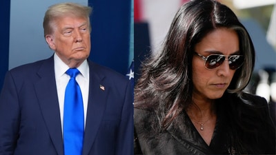Donald Trump and Tulsi Gabbard will speak at Charlie Kirk's funeral service in Arizona on Sunday. (AP) Donald Trump and Tulsi Gabbard will speak at Charlie Kirk's funeral service in Arizona on Sunday. (AP)
