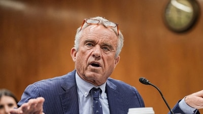 Robert F. Kennedy Jr has a rare neurological condition known as spasmodic dysphonia. (Reuters)