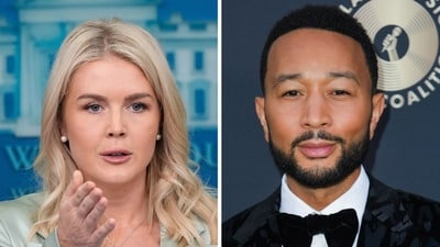 Did John Legend sue Karoline Leavitt for defamation? Truth behind viral claim (AP Photo/Alex Brandon, photo by Richard Shotwell/Invision/AP) Did John Legend sue Karoline Leavitt for defamation? Truth behind viral claim (AP Photo/Alex Brandon, photo by Richard Shotwell/Invision/AP)