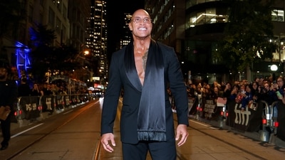 Dwayne Johnson admitted he found himself overtly nervous for the first time in his career. (Getty Images via AFP) Dwayne Johnson admitted he found himself overtly nervous for the first time in his career. (Getty Images via AFP)