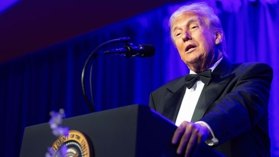 "We can't delay any longer, it's killing our reputation and credibility," Trump said. (Getty Images via AFP)