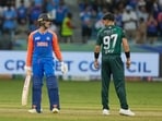 India's Abhishek Sharma talks to Pakistan's Haris Rauf during the Asia Cup cricket match. India's Abhishek Sharma talks to Pakistan's Haris Rauf during the Asia Cup cricket match.