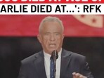 'Jesus died at age of 31, Charlie Kirk died at age of…': RFK Jr at memorial 'Jesus died at age of 31, Charlie Kirk died at age of…': RFK Jr at memorial