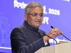 Chief Election Commissioner Gyanesh Kumar addresses the Election Commission of India’s (ECI) National Conference of Counsels and CEOs, at IIIDEM, in New Delhi in this May 24 pic. (ECI)