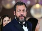 A Facebook fan page falsely claimed that Adam Sandler criticized Jimmy Kimmel for comments on Charlie Kirk's death. (Photo by Tiziana FABI / AFP)