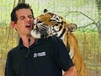 Ryan Easley died after being attacked during an “accident” on Saturday at Growler Pines Tiger Preserve in Hugo. Ryan Easley died after being attacked during an “accident” on Saturday at Growler Pines Tiger Preserve in Hugo.