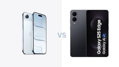Samsung Galaxy S25 Edge 5G looks more pleasing on paper than iPhone Air, know which slim phone you should buy. (Apple/ Amazon)