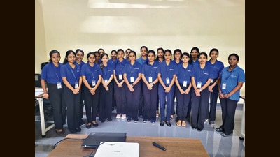 According to the PITCMRL, a dedicated team of 100 women train pilots (Nari Shakti team) has been recruited and is undergoing training currently. (HT PHOTO)