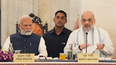 Amit Shah was asked to pointedly compare Jawaharlal Nehru, India's first and so far the longest-serving PM, and Narendra Modi, whose continuous tenure of 11 years and counting is the second longest. (PTI) Amit Shah was asked to pointedly compare Jawaharlal Nehru, India's first and so far the longest-serving PM, and Narendra Modi, whose continuous tenure of 11 years and counting is the second longest. (PTI)