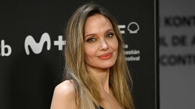 Angelina Jolie addressed the growing concerns about free speech and freedom of expression in Donald Trump's America. (Photo by ANDER GILLENEA / AFP) (AFP) Angelina Jolie addressed the growing concerns about free speech and freedom of expression in Donald Trump's America. (Photo by ANDER GILLENEA / AFP) (AFP)