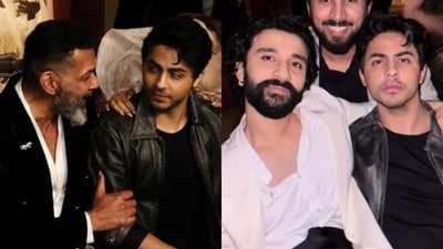 Bobby Deol, Aryan Khan and Raghav Juyal Bobby Deol, Aryan Khan and Raghav Juyal
