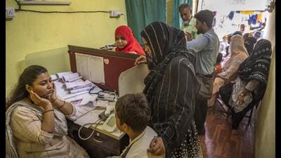 Ayushman Bharat has opened the doors not only of public hospitals but also of some of the best private hospitals for needy citizens. (HT Archive) Ayushman Bharat has opened the doors not only of public hospitals but also of some of the best private hospitals for needy citizens. (HT Archive)