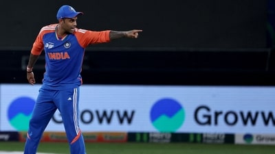 Suryakumar Yadav shuts down rivalry talk with Pakistan team after India’s crushing victory. (AFP) Suryakumar Yadav shuts down rivalry talk with Pakistan team after India’s crushing victory. (AFP)
