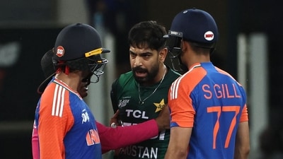 “This is not a rivalry anymore,” said Suryakumar Yadav in his press conference after India won a seventh consecutive match against Pakistan across formats. Haris Rauf had plenty of choice words for India right through the match, but as the men in blue crushed their rivals in the Asia Cup Super 4 match, it became clear that there is a very clear top dog in a one-sided matchup. (AFP) “This is not a rivalry anymore,” said Suryakumar Yadav in his press conference after India won a seventh consecutive match against Pakistan across formats. Haris Rauf had plenty of choice words for India right through the match, but as the men in blue crushed their rivals in the Asia Cup Super 4 match, it became clear that there is a very clear top dog in a one-sided matchup. (AFP)