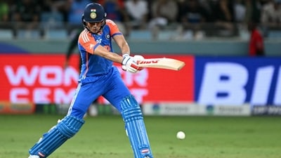 Shubman Gill scored 47 runs against Pakistan in Super 4 clash. (AFP) Shubman Gill scored 47 runs against Pakistan in Super 4 clash. (AFP)