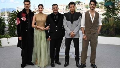 Janhvi Kapoor poses along with director and writer Neeraj Ghaywan during a photocall for Homebound at the 78th edition of the Cannes Film Festival. (AFP) Janhvi Kapoor poses along with director and writer Neeraj Ghaywan during a photocall for Homebound at the 78th edition of the Cannes Film Festival. (AFP)