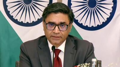 Foreign secretary Vikram Misri (ANI Video Grab) Foreign secretary Vikram Misri (ANI Video Grab)