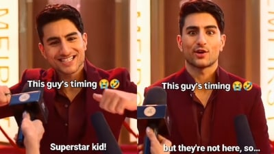 Ibrahim Ali Khan in The Ba***ds of Bollywood Ibrahim Ali Khan in The Ba***ds of Bollywood