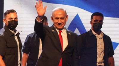 Netanyahu termed the move to recognise Palestinian state as "rewarding terror with enormous prize". (AFP) Netanyahu termed the move to recognise Palestinian state as "rewarding terror with enormous prize". (AFP)