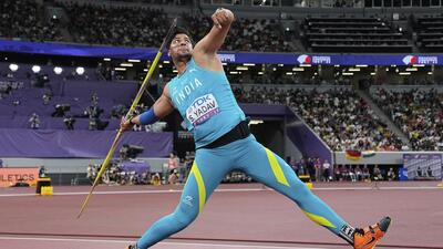 Sachin Yadav finishing fourth in men's javelin was India’s best performance at the World Athletics Championships in Tokyo. (AP) Sachin Yadav finishing fourth in men's javelin was India’s best performance at the World Athletics Championships in Tokyo. (AP)
