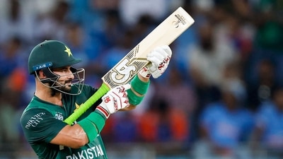 Pakistan's Sahibzada Farhan celebrates his half century during the Asia Cup 2025 Super Four match between India and Pakistan, in Dubai (Creimas/Asian Cricket Council) Pakistan's Sahibzada Farhan celebrates his half century during the Asia Cup 2025 Super Four match between India and Pakistan, in Dubai (Creimas/Asian Cricket Council)