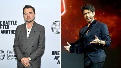 Shah Rukh Khan and Leonardo DiCaprio were once at the same event, Anurag Kashyap recalled. Shah Rukh Khan and Leonardo DiCaprio were once at the same event, Anurag Kashyap recalled.