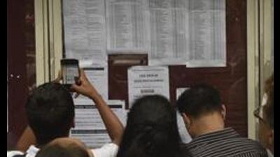 The final merit list was announced on September 14. However, with college approval processes still underway, the commencement of admissions was stalled, leaving students in confusion. (REPRESENTATIVE PHOTO)