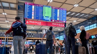 As per Norwegian news agency NRK, officials from Oslo Airport confirmed that flight operations had been impacted due to the sighting. (DPA via AP/Representational) As per Norwegian news agency NRK, officials from Oslo Airport confirmed that flight operations had been impacted due to the sighting. (DPA via AP/Representational)