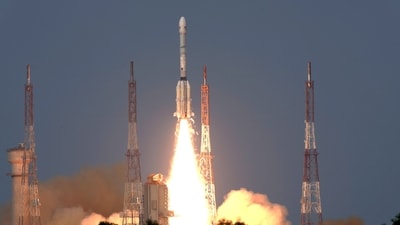 File photo of ISRO's launch vehicle GSLV-F16 carrying the NISAR earth observation satellite (PTI) File photo of ISRO's launch vehicle GSLV-F16 carrying the NISAR earth observation satellite (PTI)