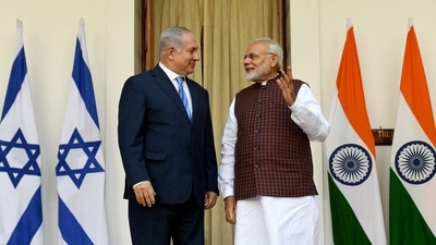 PM Narendra Modi and Israeli PM Benjamin Netanyahu. (X/@netanyahu)