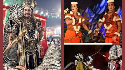 From casting popular TV, film actors to keeping traditions intact with Indian classical dance forms, Ramlilas across Delhi-NCR are blending the old with the new and also bringing in use of AI technology. From casting popular TV, film actors to keeping traditions intact with Indian classical dance forms, Ramlilas across Delhi-NCR are blending the old with the new and also bringing in use of AI technology.