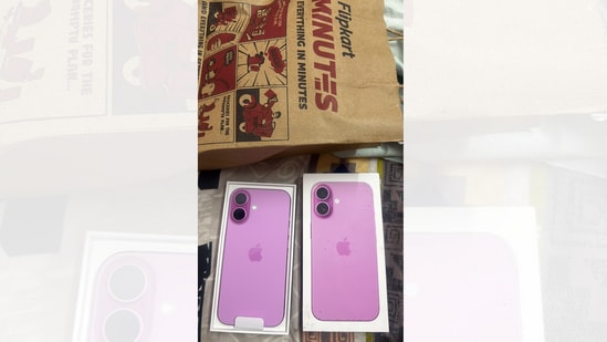 A Chennai man was able to buy an iPhone 16 for less than ₹53,000 on Flipkart's Big Billion Days sale. (X/@arravinth)