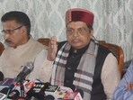BJP’s national spokesperson Gopal Agarwal addressing mediapersons in Shimla. BJP’s national spokesperson Gopal Agarwal addressing mediapersons in Shimla.