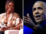 Barack and Michelle Obama were seen vacationing in Italy. 