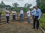 During his visit, Ram examined various aspects including the living arrangements of animals, daily management practices, healthcare systems for animals, and amenities available to tourists. (HT) During his visit, Ram examined various aspects including the living arrangements of animals, daily management practices, healthcare systems for animals, and amenities available to tourists. (HT)