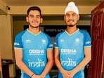Hockey players Rohit, who will lead the Indian team in Malaysia, and Bikramjit Singh. (HT) Hockey players Rohit, who will lead the Indian team in Malaysia, and Bikramjit Singh. (HT)
