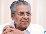 Kerala chief minister Pinarayi Vijayan on Monday kickstarted the month-long ‘Vikasana Sadassu’ (Development Conclave) programme across the state’s rural and urban local bodies. (PTI PHOTO)