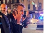 France President Macron was forced to call President Donald Trump and requested him to clear the road. France President Macron was forced to call President Donald Trump and requested him to clear the road.