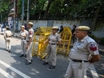 According to police, the accident occurred on Monday at around 7.30 am in front of Paharganj Police Station.