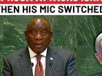 Ramaphosa's angry attack on Israel at UN