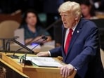 U.S. President Donald Trump speaks during the 80th United Nations General Assembly, in New York City, New York, U.S., September 23, 2025. REUTERS/Jeenah Moon