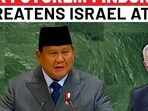 Indonesia threatens Israel from UN Stage