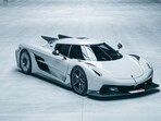 Koenigsegg Jesko Absolut has a top speed of estimated 499 kmph.