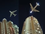 The plane was flying low on purpose to avoid the Ukrainian drones. 