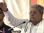 Siddaramaiah was seen pointing towards the audience and rebuking certain individuals for alleged unruly behaviour.